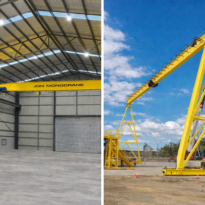 Bridge Cranes vs Gantry Cranes