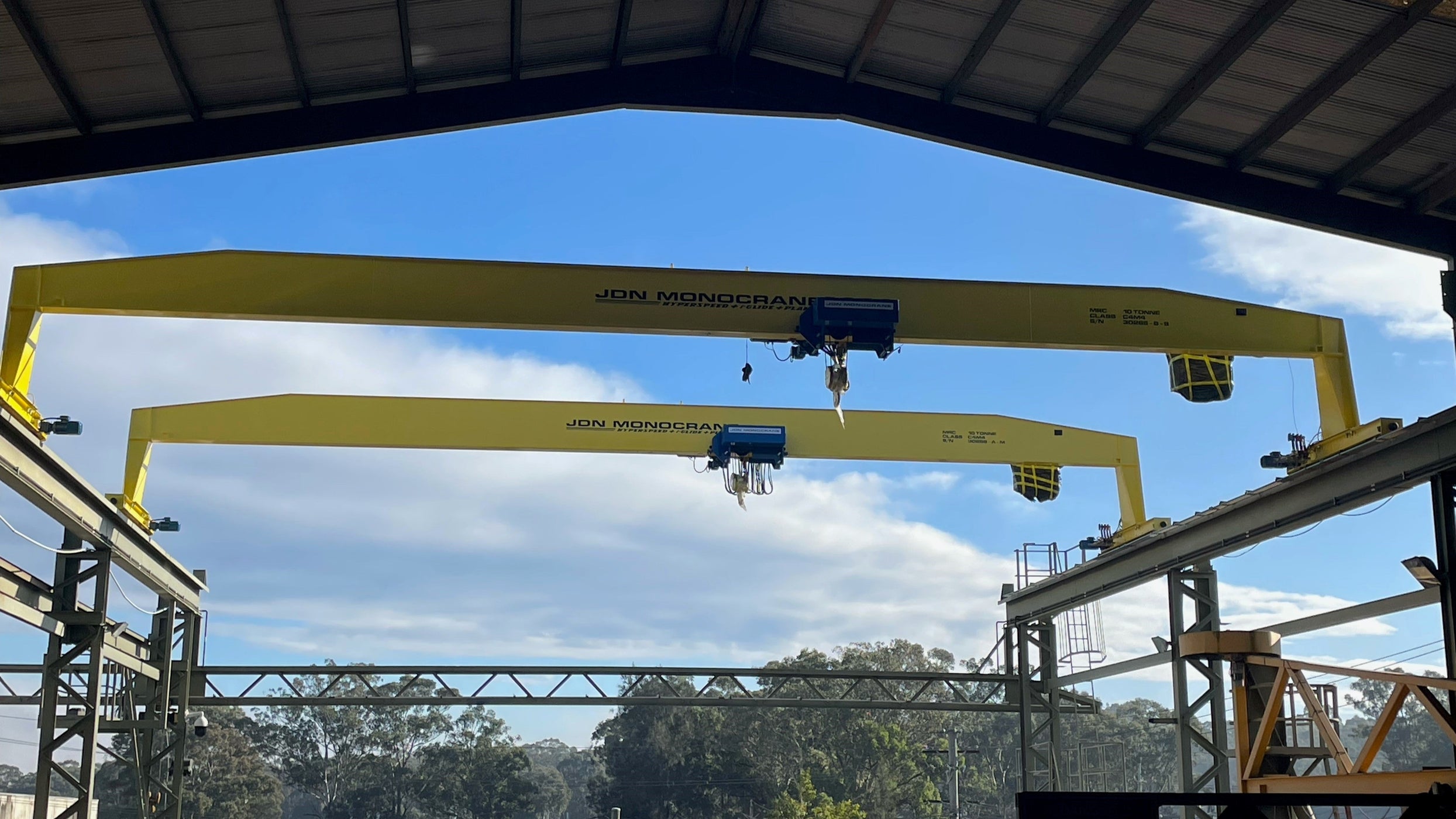 Single Girder Bridge Crane (Overhead) | JDN Monocrane