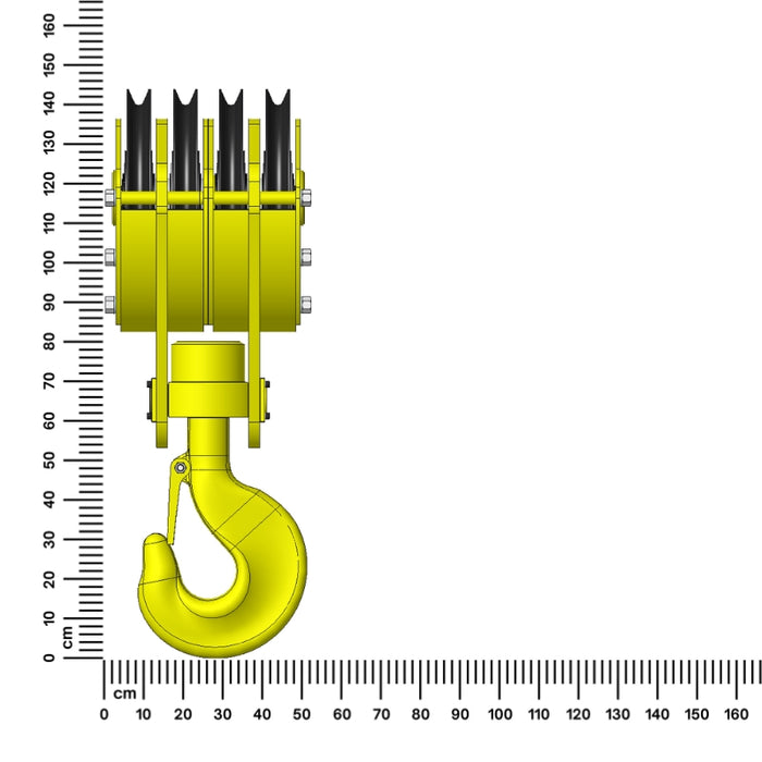 Eight Fall Heavy Duty Hookblock (HB)