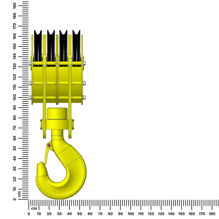 Eight Fall Heavy Duty Hookblock (HB)