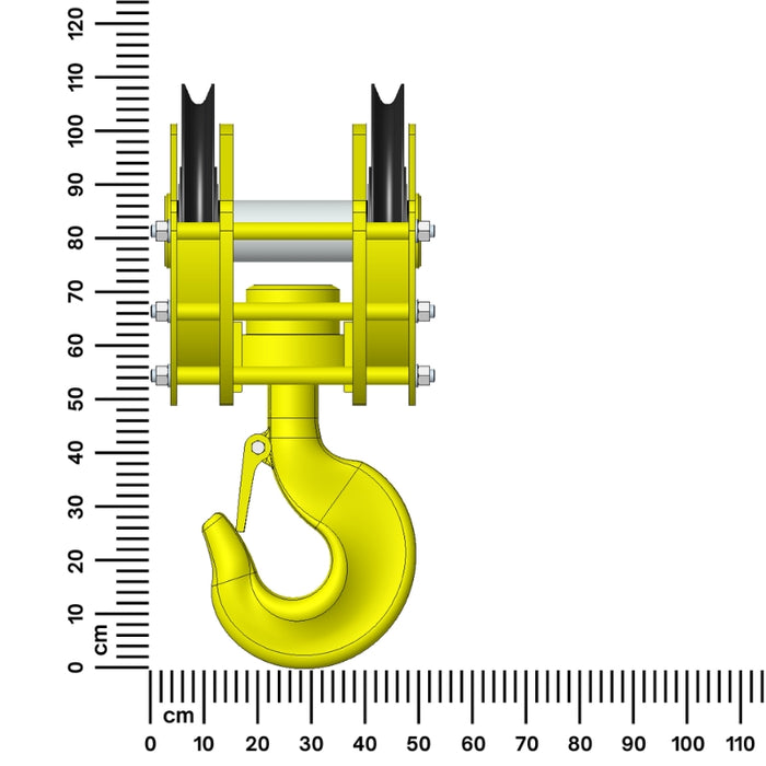 Four Fall Heavy Duty Hookblock (HB)