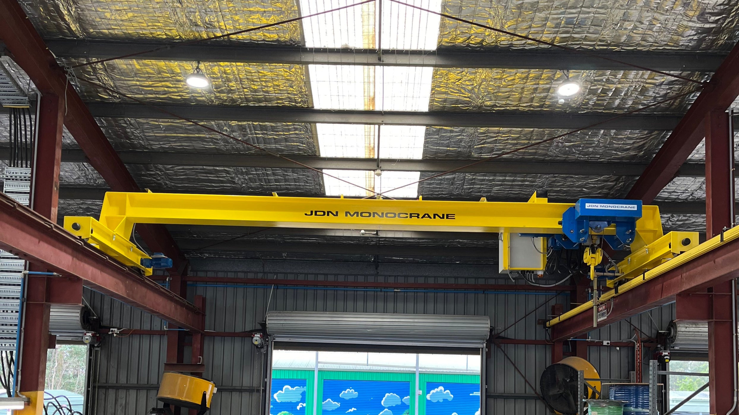 Single Girder Bridge Crane (Overhead) | JDN Monocrane