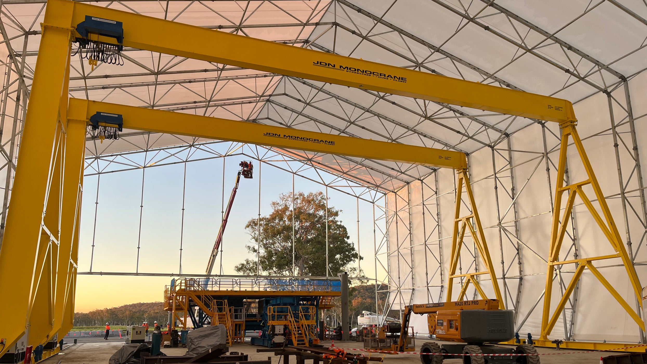 Single Gantry Crane (Portable) | JDN Monocrane