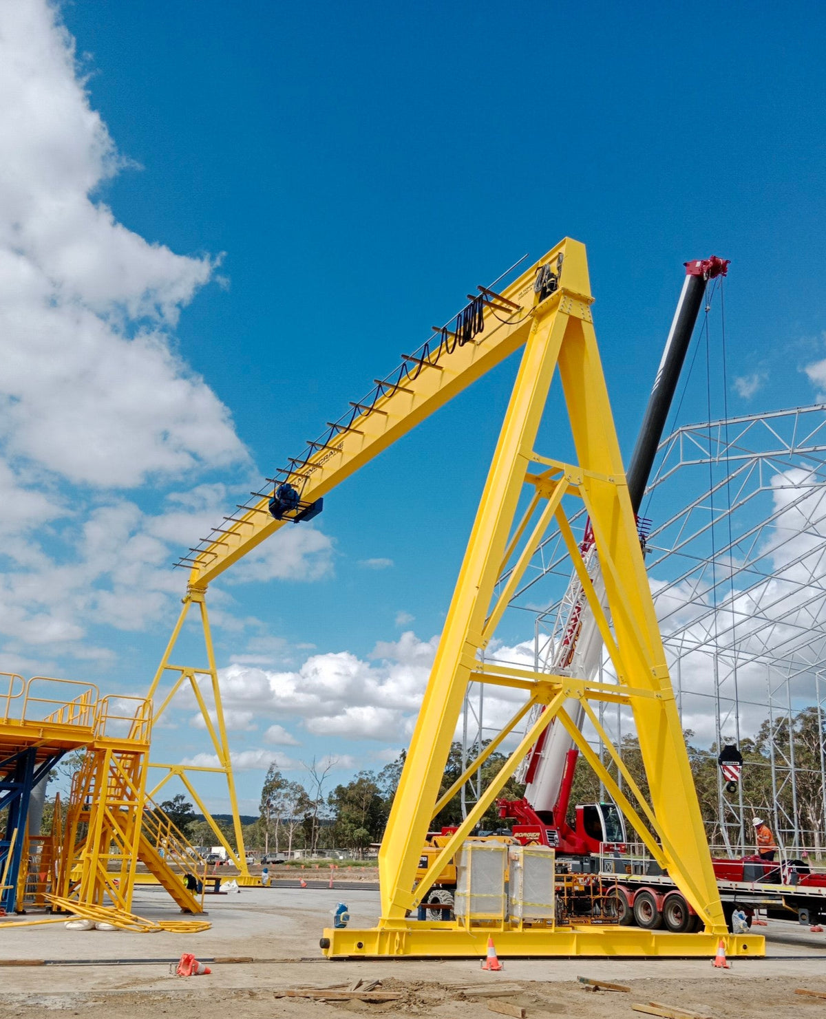Single Gantry Crane (Portable) | JDN Monocrane